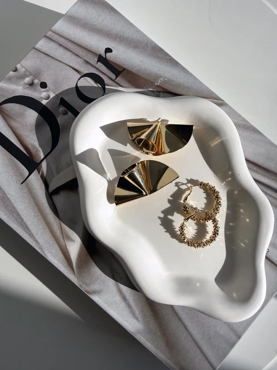 El Yapımı Dalgalı Takı Sunum Tabağı