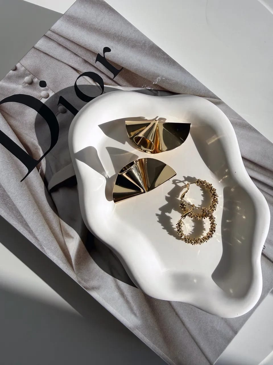 El Yapımı Dalgalı Takı Sunum Tabağı